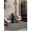Dywan Haringey 160x230cm Woodfield Black White owalny - 5
