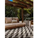Dywan Haringey 160x230cm Terrick Black White - 5