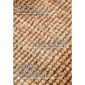 Dywan Rosalie 200x290cm Natural White 100% juta - 8