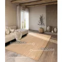 Dywan Rosalie 120x170cm Natural Gold 100% juta - 5