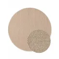 Dywan Richmond 200cm Diana Light Beige okrągły 100% wełna - 3