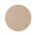 Dywan Richmond 200cm Diana Light Beige okrągły 100% wełna - 2