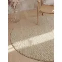 Dywan Richmond 200cm Diana Light Beige okrągły 100% wełna - 5