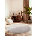 Dywan Kivi 200cm Natural Grey okrągły - 5