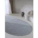 Dywan Francois 160x230cm Silver owalny 100% wełna - 5