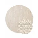 Dywan Richmond 200cm Diana Natural White okrągły 100% wełna - 3