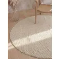 Dywan Richmond 200cm Diana Natural White okrągły 100% wełna - 5