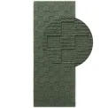 Dywan Scala 80x200cm Green 100% wełna - 3