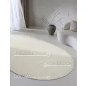 Dywan Francois 160x230cm Nature White owalny 100% wełna - 5