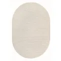 Dywan Francois 160x230cm Nature White owalny 100% wełna - 1