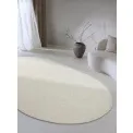 Dywan Francois 160x230cm Nature White owalny 100% wełna - 4