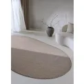 Dywan Francois 160x230cm Linen owalny 100% wełna - 4