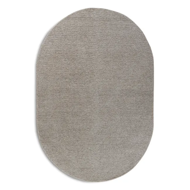 Dywan Francois 160x230cm Linen owalny 100% wełna