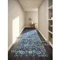Dywan Ernest 80x240cm Blue Cream - 4