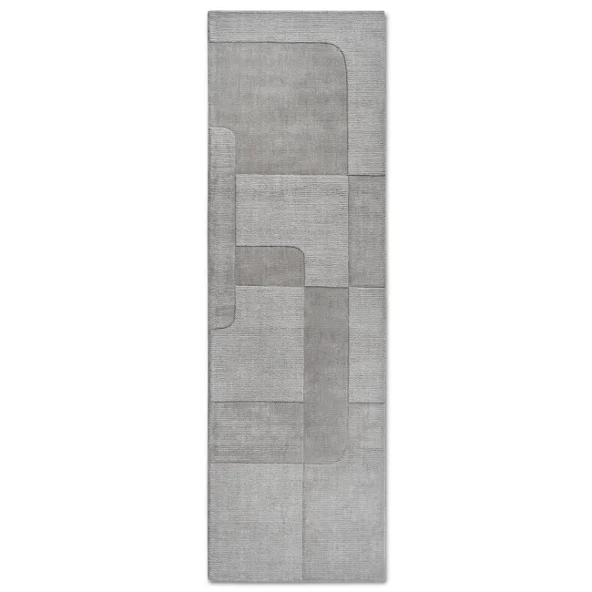 Dywan Charlotte 80x250cm Grey 100% wełna