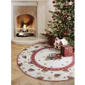 Dywan Toy's Delight 160cm Christmas Train Cream Red okrągły - 3