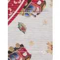 Dywan Toy's Delight 160cm Christmas Train Cream Red okrągły - 7