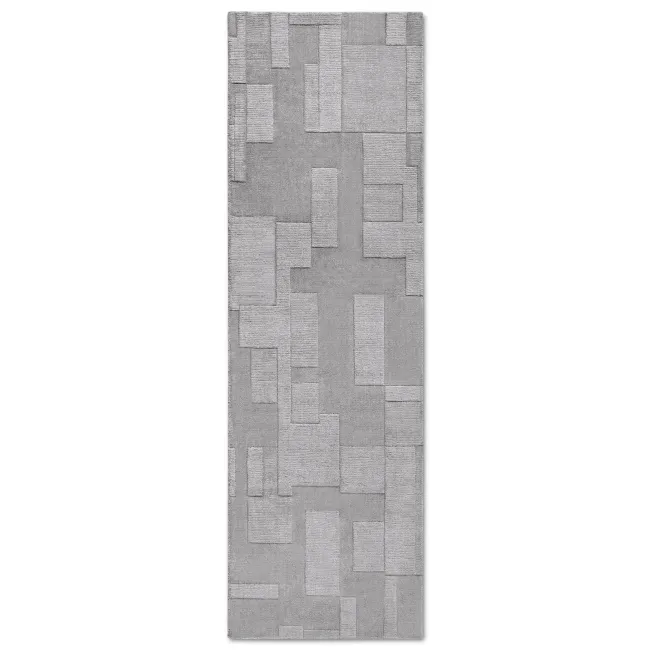 Dywan Wilhelmine 80x250cm Grey 100% wełna