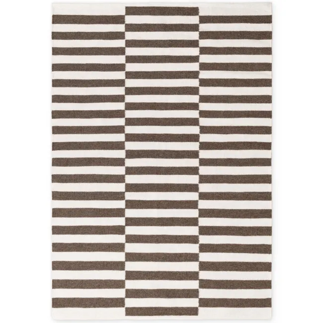 Dywan Vika 120x180cm Brown Natural White 100% wełna