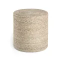 Pufa Looma 40cm Natural Greige 100% juta - 1