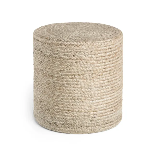 Pufa Looma 40cm Natural Greige 100% juta
