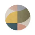 Dywan Westminster 160cm Savile Cream Multicolor okrągły 100 proc. wełna - 1