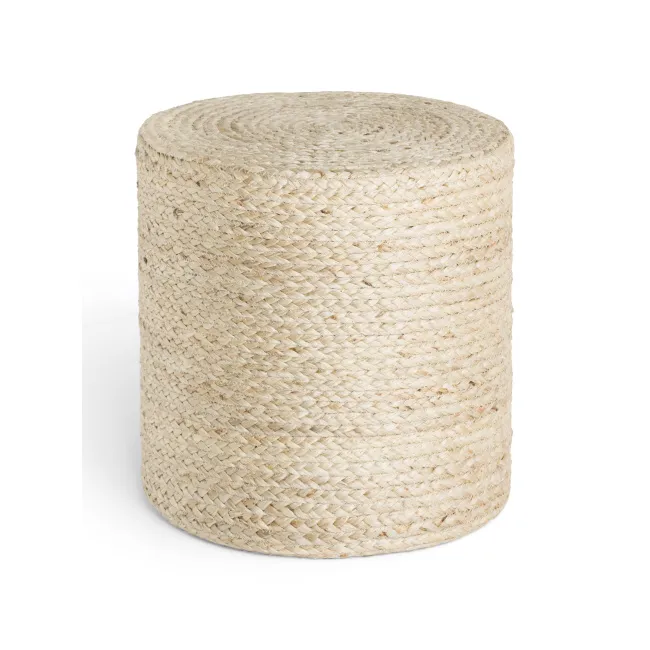 Pufa Looma 40cm Natural Ivory 100% juta