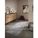 Dywan Ursule 80x250cm Grey 100% wełna - 5