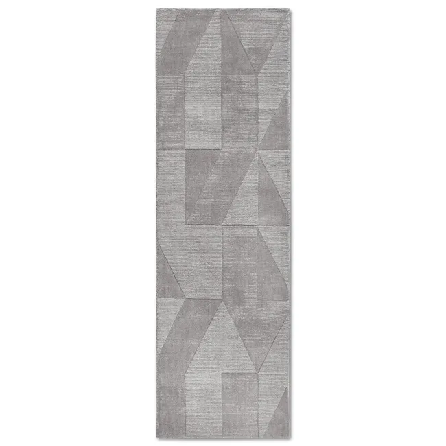 Dywan Ursule 80x250cm Grey 100% wełna