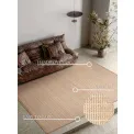 Dywan Birka 200x300cm Natural Gold - 6