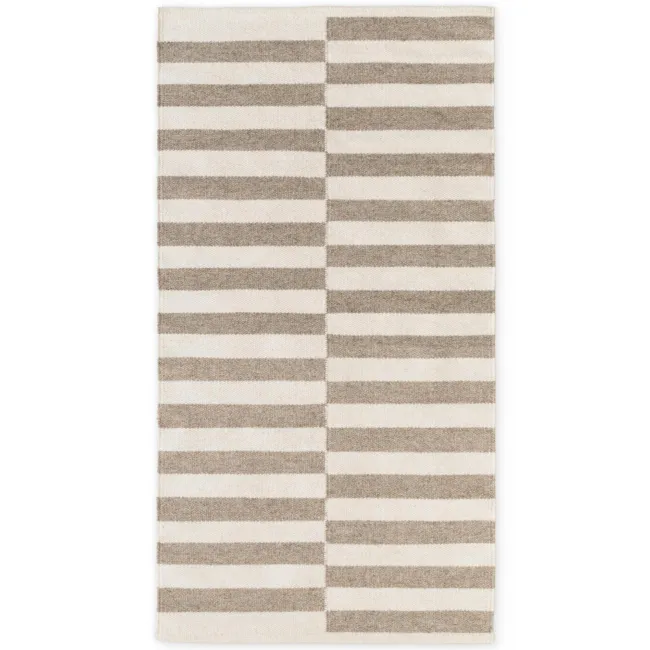 Dywan Vika 80x150cm Grey Natural White 100 proc. wełna