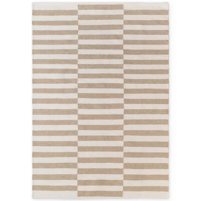 Dywan Vika 160x230cm Beige Natural White 100 proc. wełna