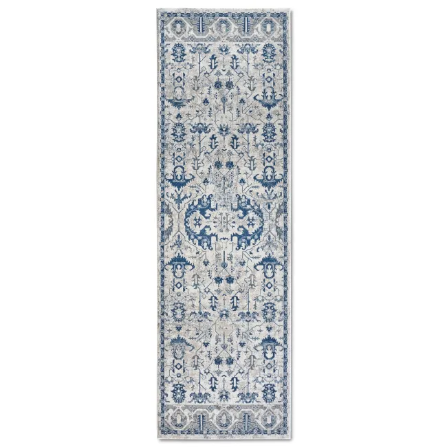 Dywan Emmanuel 80x240cm Cream Blue
