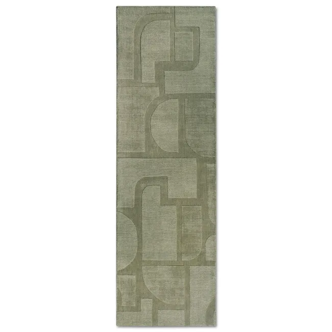 Dywan Alexis 80x250cm Green 100% wełna