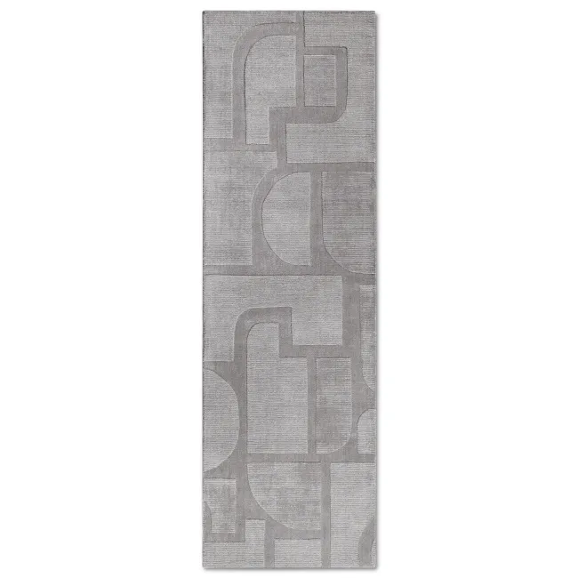 Dywan Alexis 80x250cm Grey 100% wełna