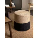 Pufa Looma 40cm Natural Gold Black 100% juta - 7