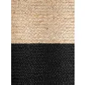 Pufa Looma 40cm Natural Gold Black 100% juta - 2