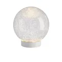 Kula śnieżna LED Glamour White 18cm, 8lm, 2300K - 1