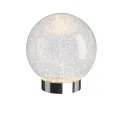 Kula śnieżna LED Glamour Silver 18cm, 8lm, 2300K - 1
