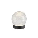 Kula śnieżna LED Glamour Black 13cm 8lm, 2300K - 1