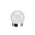 Kula śnieżna LED Glamour Silver  13cm 8lm, 2300K - 1