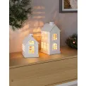 Domek LED Glamour White 23cm, 8lm, 2300K - 3
