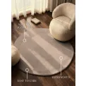 Dywan Kivi 160cm Natural Beige organicznie okrągły - 4