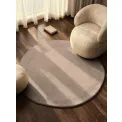 Dywan Kivi 160cm Natural Beige organicznie okrągły - 9