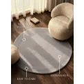 Dywan Kivi 160cm Natural Grey organicznie okrągły - 2