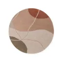 Dywan Arteo 160cm Cream Pink 100% wełna okrągły - 1