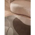Dywan Muse 160cm Cream Brown 100% wełna okrągły - 9
