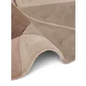 Dywan Muse 200cm Cream Brown 100% wełna okrągły - 5