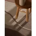 Dywan Muse 200cm Cream Brown 100% wełna okrągły - 7