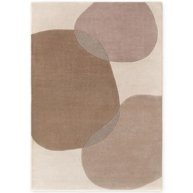 Dywan Ovia 120x170cm Cream Beige 100% wełna